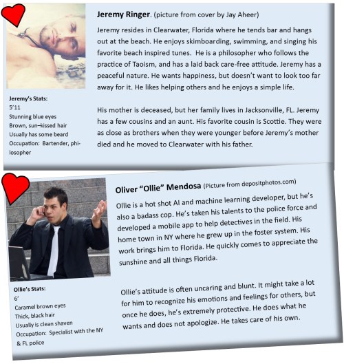 character card Jermy and Ollie